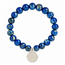 Armband Lapis Lazuli Bloem des Levens Bedel
