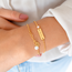 Armband Howliet Bloem Bedel Goudkleurig