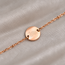 Armband Regenboogbaby Bedel Goudkleurig