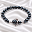 Armband Hematiet Engel Vleugels 8 mm Kralen