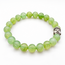 Armband Groene Jade Boeddhahoofd 8 mm Kralen