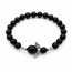 Armband Zwarte Onyx Engelvleugels Cadeaudoos