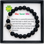 Armband Zwarte Onyx Engelvleugels Cadeaudoos