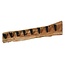 Wandkapstok 8 Haken Acaciahout - Edge