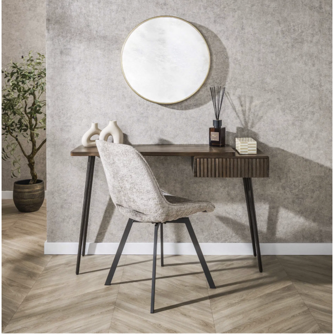 Haltafel Acaciahout Bruin 1 Lade - Carve