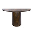Haltafel Keramiek Bruin Mangohout - Empera