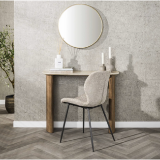 PS-Collection Haltafel Keramiek Travertin - Romano Curvo