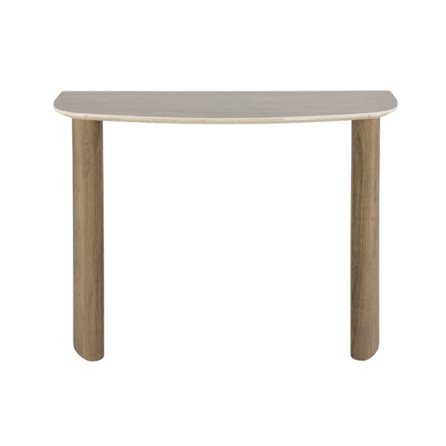 Haltafel Keramiek Travertin - Romano Curvo