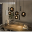 Hanglamp Rookglas Sienna Bruin 9-lichts - Stellar
