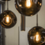 Hanglamp Rookglas Sienna Bruin 9-lichts - Stellar