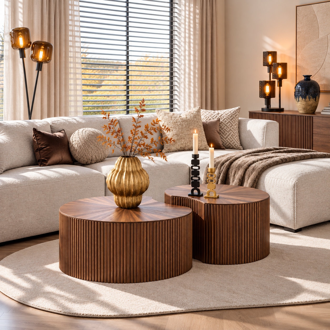 Herfstinterieur: 5 tips voor een warme woonkamer