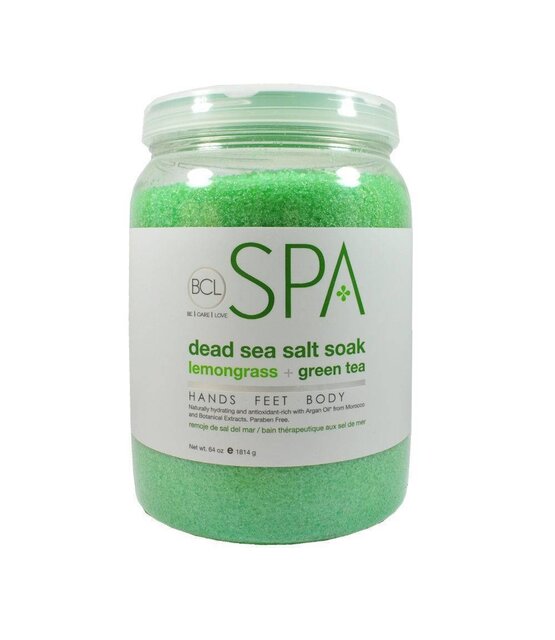 Dead Sea Salt Soak Lemongrass + Green Tea Dead Sea Salt Soak Lemongrass + Green Tea