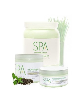 Lemongrass + Green Tea Massage Cream 1892ml