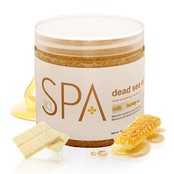 Dead Sea Salt Soak Milk + Honey w/ White Chocolate 454gr