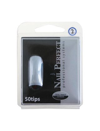 Tips Royal French Natural Navulling #8 50st