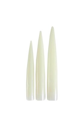 Designer Stiletto Tips Natural