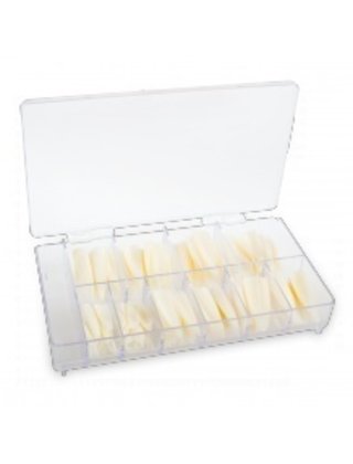 Stiletto Tips Medium Natural 500st