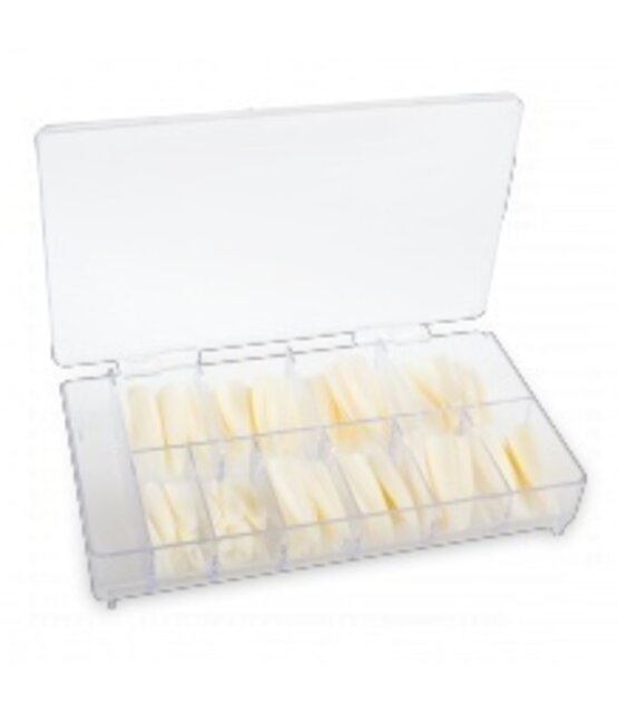 Stiletto Tips Medium Natural 500st Stiletto Tips Medium Natural 500st