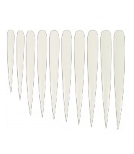 Stiletto Tips Medium Natural 500st Stiletto Tips Medium Natural 500st