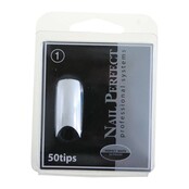 Navulling Tips Perfect White 50st Navulling Tips Perfect White 50st
