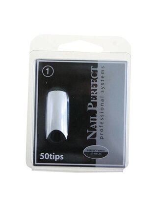 Navulling Tips Perfect White 50st