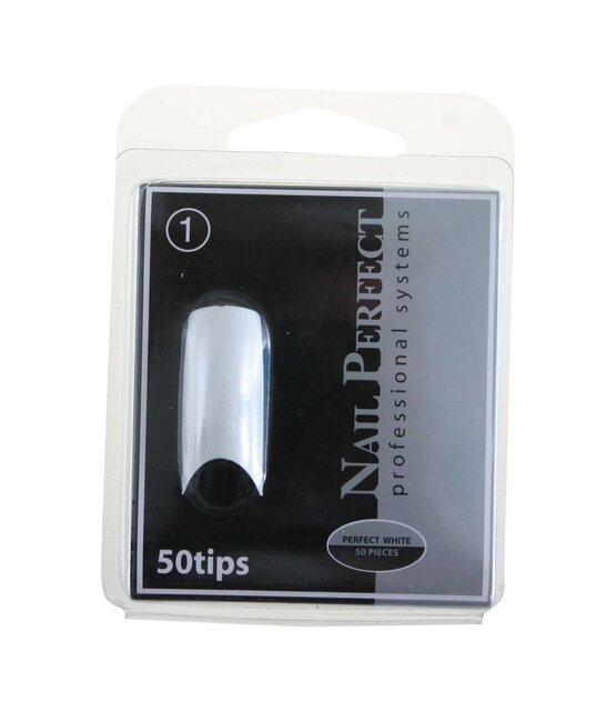 Navulling Tips Perfect White 50st Navulling Tips Perfect White 50st