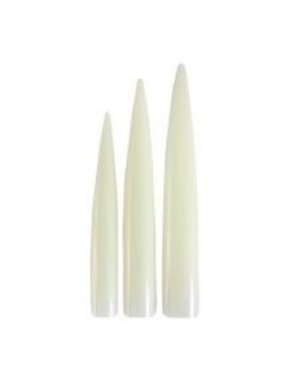 Designer Stiletto Tips Clear