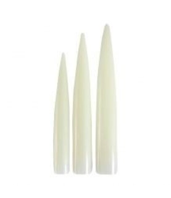Designer Stiletto Tips Clear Designer Stiletto Tips Clear