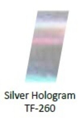Transfer Foil TF-260 Zilver Holo