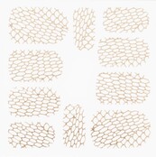 Metallic Filigree Stickers SFLS-005 Gold Metallic Filigree Stickers SFLS-005 Gold