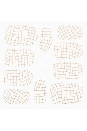 Metallic Filigree Stickers SFLS-006 Gold