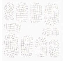 Metallic Filigree Stickers SFLS-006 Silver