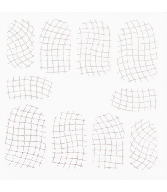 Metallic Filigree Stickers SFLS-006 Silver