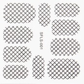 Metallic Filigree Stickers SFLS-001B Metallic Filigree Stickers SFLS-001B