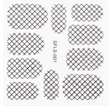 Metallic Filigree Stickers SFLS-001B