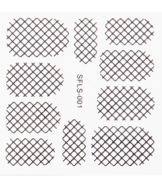 Metallic Filigree Stickers SFLS-001B Metallic Filigree Stickers SFLS-001B