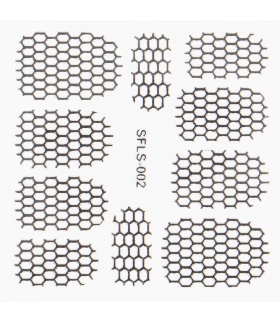 Metallic Filigree Stickers SFLS-002B