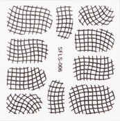 Metallic Filigree Stickers SFLS-006B Metallic Filigree Stickers SFLS-006B