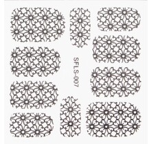 Metallic Filigree Stickers SFLS-007B
