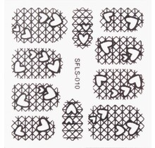 Metallic Filigree Stickers SFLS-010B