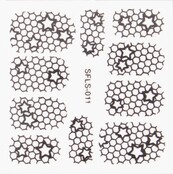 Metallic Filigree Stickers SFLS-011B Metallic Filigree Stickers SFLS-011B