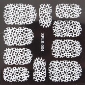 Metallic Filigree Stickers SFLS-004W Metallic Filigree Stickers SFLS-004W