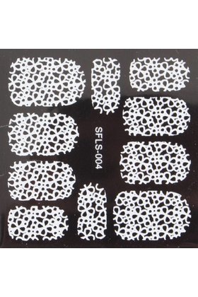 Metallic Filigree Stickers SFLS-004W