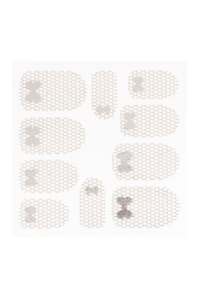 Metallic Filigree Sticker LNS-11013 Silver
