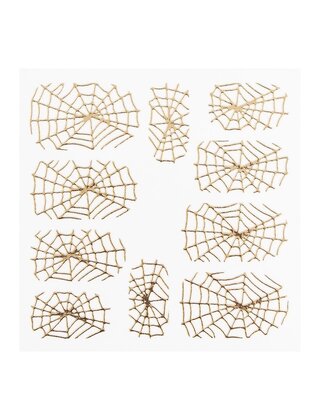 Metallic Filigree Sticker LNS-11009 Goud