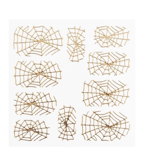 Metallic Filigree Sticker LNS-11009 Goud