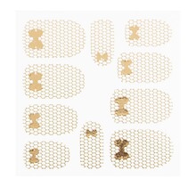 Metallic Filigree Sticker LNS-11013 Gold