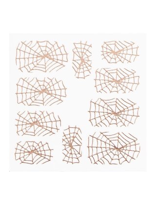 Metallic Filigree Sticker LNS-11009 Rose Gold