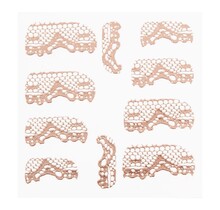 Metallic Filigree Sticker LNS-11014 Rose Gold