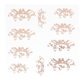 Metallic Filigree Sticker LNS-11015 Rose Gold